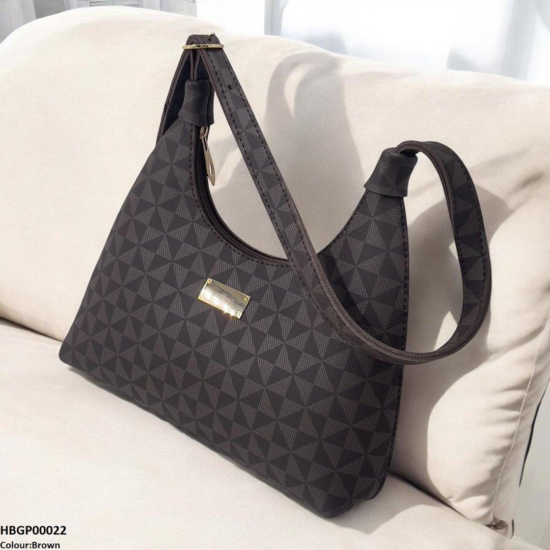 HBGP00022 Patterned Armpit Ladies Hand Bag