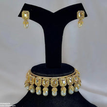 PCKH00229 SDQ Rectangle Pearl Choker Set -  PCKH