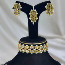 PCKH00231 SDQ Marquise Flower Choker Set - PCKH