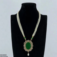 CMLH00064 SDQ Oval/Tear Pearl Drop Mala - CMLH