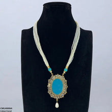 CMLH00064 SDQ Oval/Tear Pearl Drop Mala - CMLH