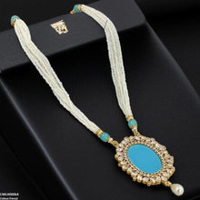 CMLH00064 SDQ Oval/Tear Pearl Drop Mala - CMLH