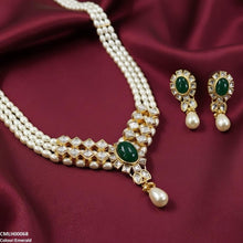 CMLH00068 SDQ Oval Pear Drop Mala Set - CMLH