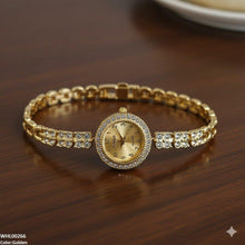 WHL00266 ZWA Rhinestone studded Watch - WHL
