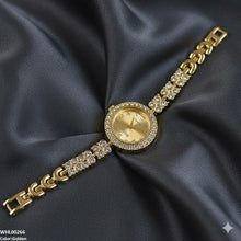WHL00266 ZWA Rhinestone studded Watch - WHL