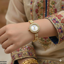 WHL00266 ZWA Rhinestone studded Watch - WHL