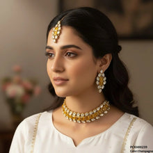 PCKH00239 FRN Marquise Square Choker Set - PCKH