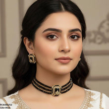 PCKH00252 SDQ Square/Leaf Choker Set - PCKH