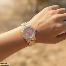 WHL00459 BWS Round Stone Dial Women's Watch - WHL