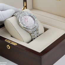 WHL00454 BWS  Round Stone Dial Women's Watch - WHL