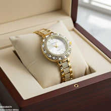 WHL00479 ZWA Round Marquise Stone Bezel Women's Watch - WHL
