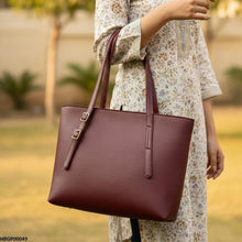 HBGP00049 Dark Brown Vintage Tote Bag