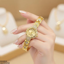 WHL00510 IWA Round Heart Bracelet Women's Watch - WHL
