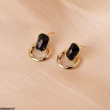 CEDH00727 YHC Square Round Drop Earrings - CEDH