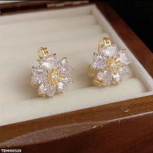 TEHH00529 YHC Heart Flower Hoops Pair - TEHH