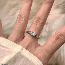 TRSH00878 KYC Marquise Stone ZIRCON Ring  Adjustable - TRSH