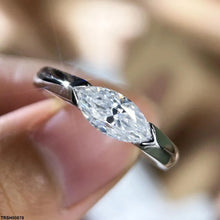 TRSH00878 KYC Marquise Stone ZIRCON Ring  Adjustable - TRSH