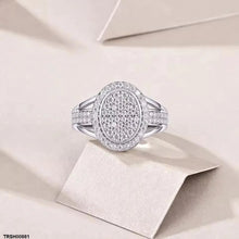 TRSH00881 KYC Oval ZIRCON Stone Ring - TRSH