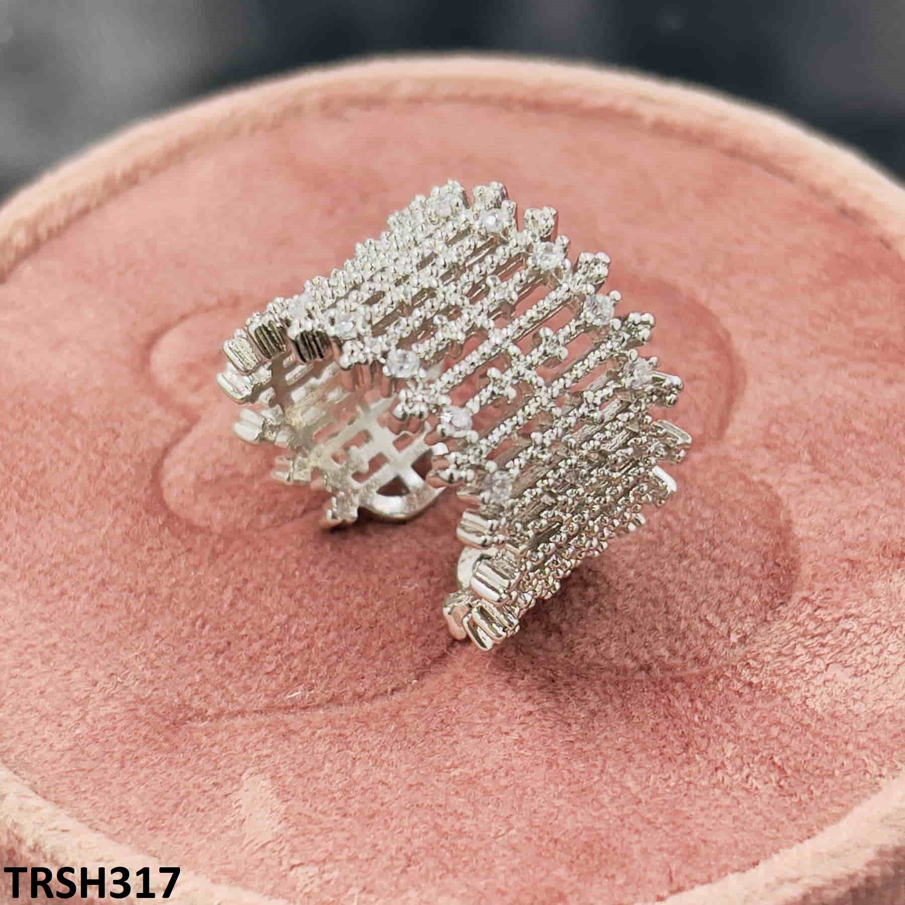 TRSH317 CJD Cell Layered Adjustable Ring - TRSH