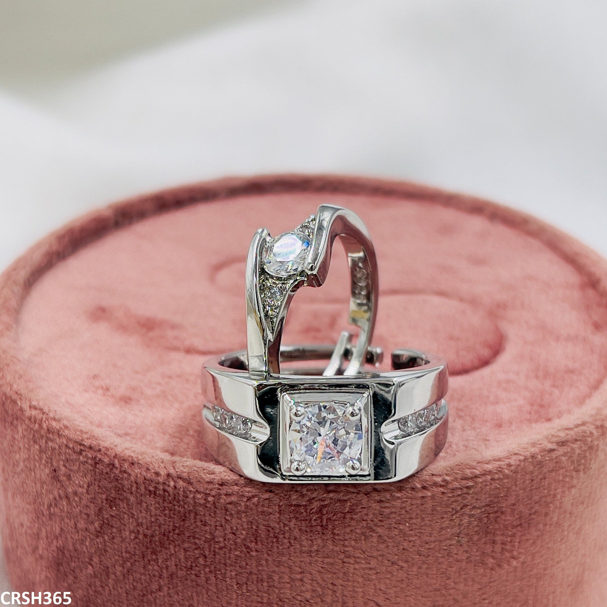 CRSH365 ZFQ Couple Rings Adjustable - TRSH