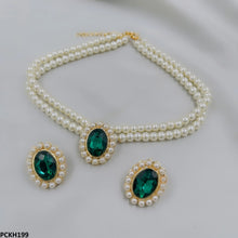 PCKH199 SDQ Pearl Oval Choker Set - PCKH