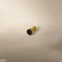 NTHH00071 XAS Round Stone Stainless Steel Nose Pin - NTHH