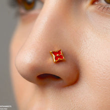 NTHH00075 XAS Flower Stainless Steel Nose Pin - NTHH