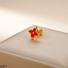 NTHH00075 XAS Flower Stainless Steel Nose Pin - NTHH