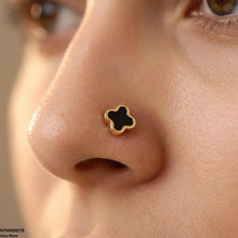 NTHH00078 XAS Flower Stainless Steel Nose Pin - NTHH