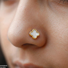 NTHH00078 XAS Flower Stainless Steel Nose Pin - NTHH