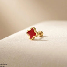 NTHH00078 XAS Flower Stainless Steel Nose Pin - NTHH