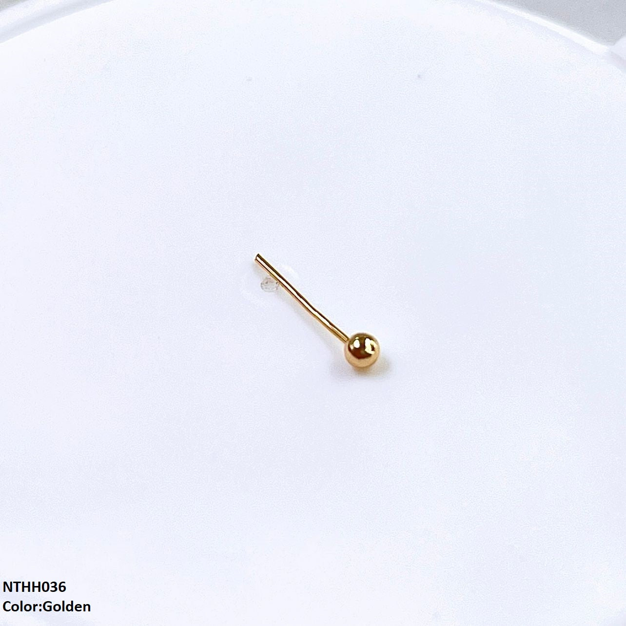 NTHH036 XYL Plain Nose Pin - NTHH