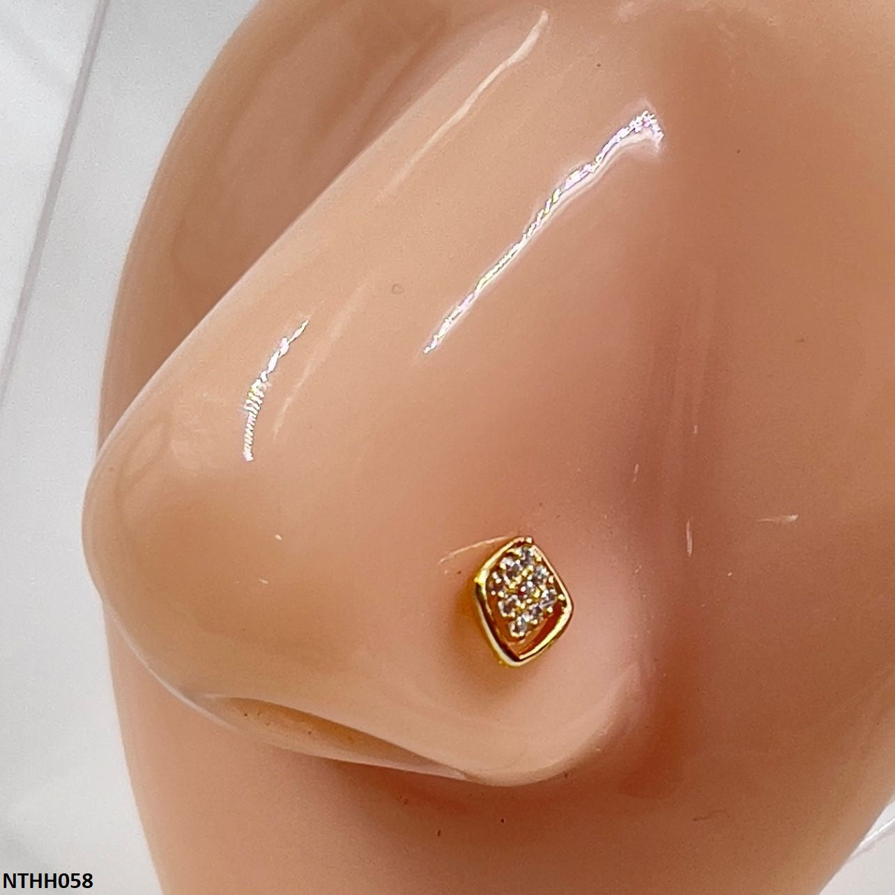 NTHH058 XYL  Square Nose Pin - NTHH