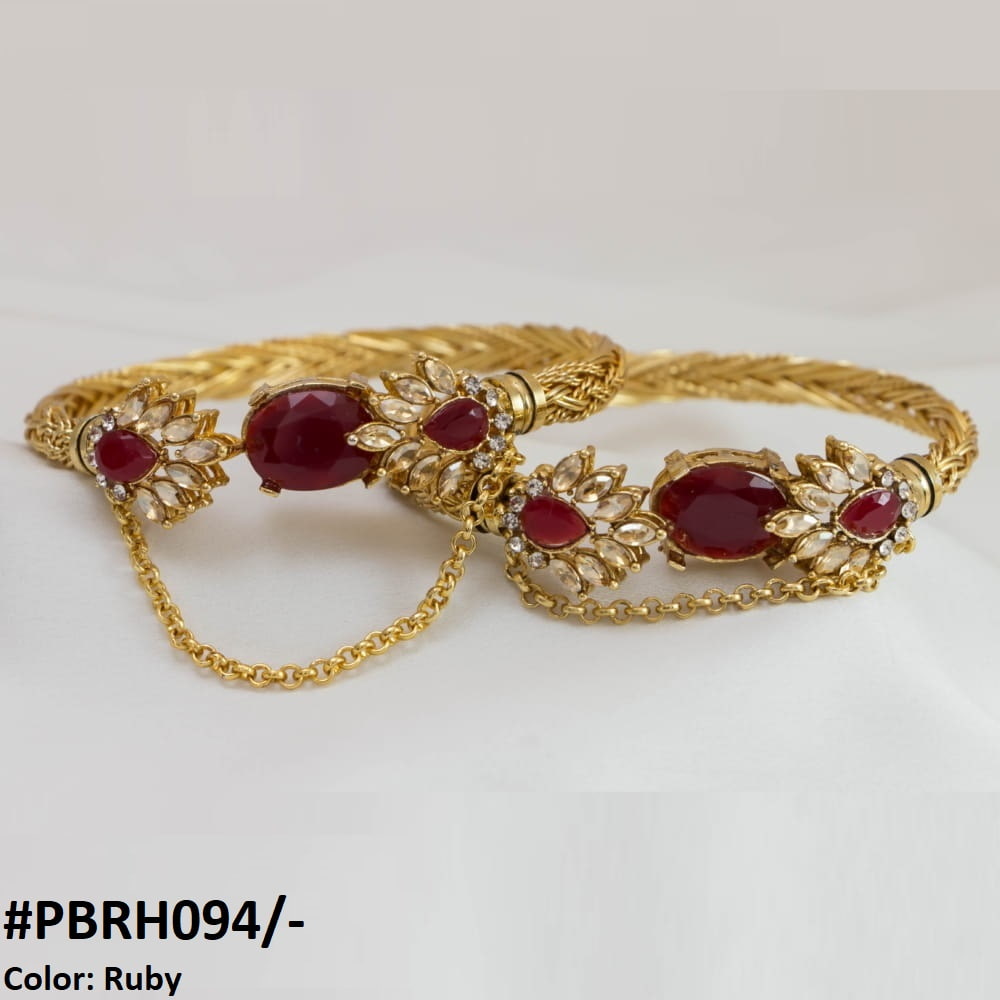 PBRH094 MZM Baiza Bangles Pair - PBRH