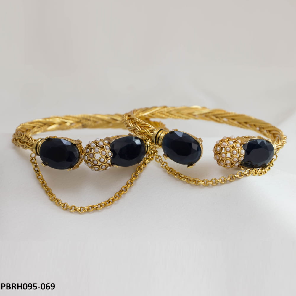 PBRH095 OAK Baiza Bangles Pair - PBRH
