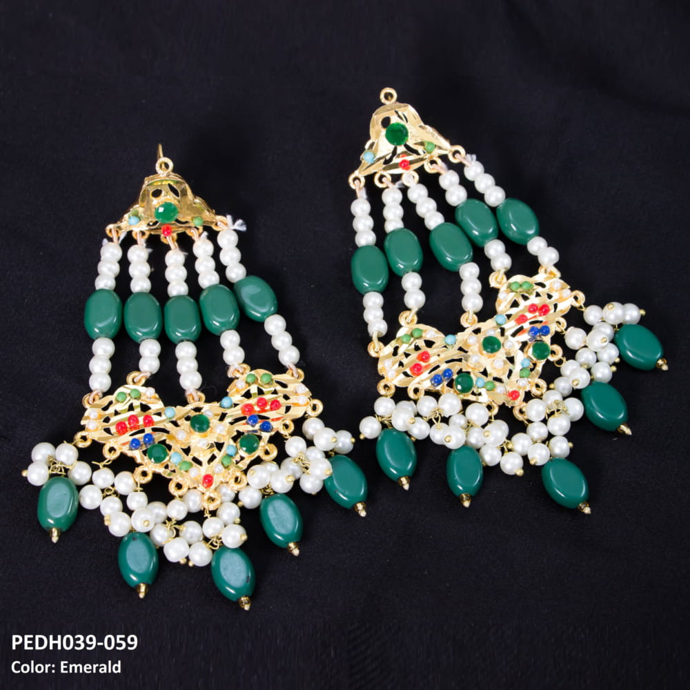 PEDH039 SDQ Drop Earrings - PEDH