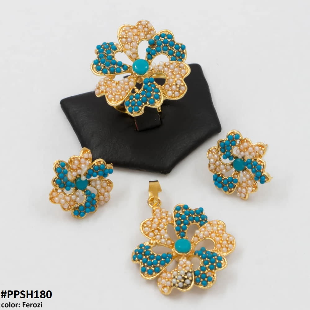 PPSH180 FRZ Flower Pendant Set - PPSH