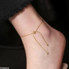PYH00216 DGF Stainless Steel Plain Single Anklet - PYH