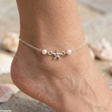 PYH00218 JMN Star Pearl Single Anklet - PYH