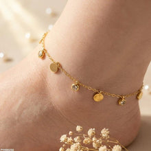 PYH00250 BHS Stainless Steel Round Drop Anklet - TBCH