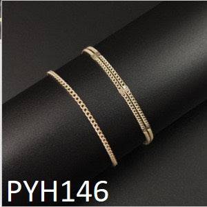 PYH146 LQP 3 Layered Payal - PYH
