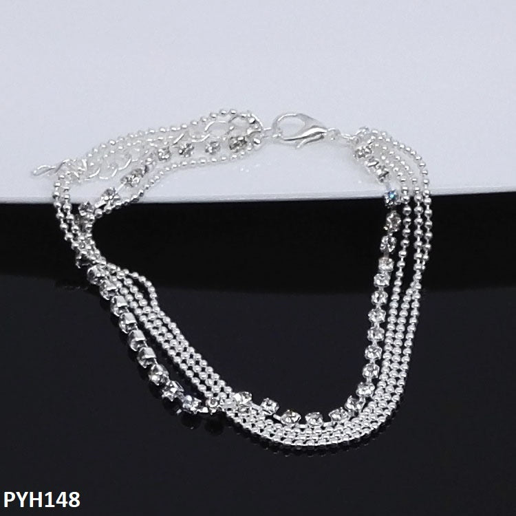 PYH148 LQP Square/3 Layered Payal - PYH