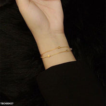 TBCH00427 DGF Stainless Steel Square Box Bracelet - TBCH