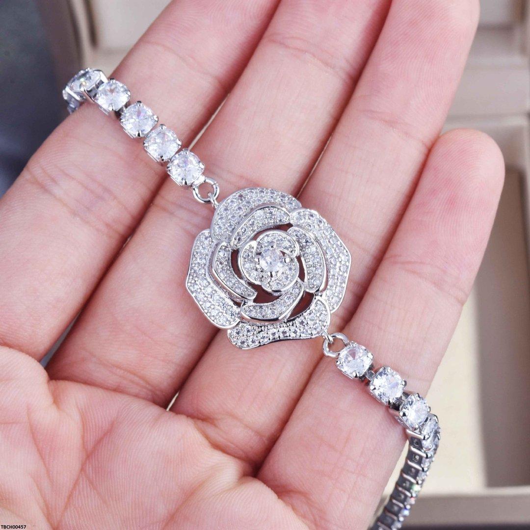TBCH00457 BJF Flower Bracelet Adjustable - TBCH