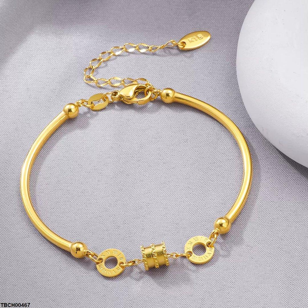 TBCH00467 DGF Stainless Steel Drum Bracelet - TBCH