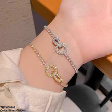 TBCH00489 DNG Interlocking Circle Bracelet Adjustable - TBCH