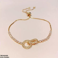 TBCH00489 DNG Interlocking Circle Bracelet Adjustable - TBCH