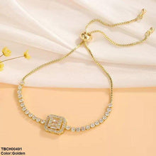 TBCH00491 DNG Square Stone Bracelet Adjustable - TBCH