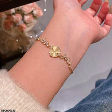TBCH00525 HJF Heart Flower Bracelet Adjustable - TBCH