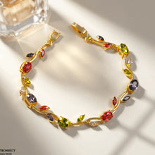 TBCH00577 QSJ Tulip Leaf Round Bracelet - TBCH